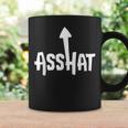 Asshat| Self Deprecating Ass Hat Arrow Up Coffee Mug Gifts ideas