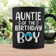 Auntie Of The Birthday Boy Mom Dad Kids Family Matching Coffee Mug Gifts ideas