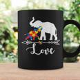 Autism Awareness Elephant Hearts Love Gifts Mom Dad Kids Coffee Mug Gifts ideas