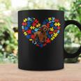 Autism Awareness Poodle Heart Dog Dad Dog Mom Gift Coffee Mug Gifts ideas