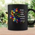 Autism Awareness Support Autism Kids For Mom Dad Sunflower Coffee Mug Gifts ideas