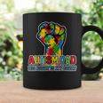 Autism Dad His Fight Is My Fight Puzzle Fist Coffee Mug Gifts ideas