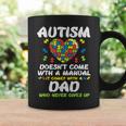 Autism Doesnt Come With Manual Dad Puzzle Awareness Coffee Mug Gifts ideas