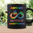 Autism - Red Instead Infinity - Acceptance Butterfly Coffee Mug Gifts ideas