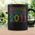 Awesome Since 2011 11Th Birthday Gifts 11 Years Old Coffee Mug Gifts ideas