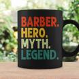 Barber Hero Myth Legend Retro Vintage Barbier Tassen Geschenkideen