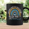 Be Kind Autism Awareness Leopard Rainbow Choose Kindness Coffee Mug Gifts ideas