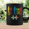 Be Kind Hand Sign Language Puzzle Autism Awareness Asl Mom Coffee Mug Gifts ideas