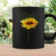 Be Kind Hippie Sunflower I Love You Deaf Asl Sign Language Coffee Mug Gifts ideas