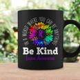 Be Kind Purple Ribbon Sunflower Lupus Awareness Coffee Mug Gifts ideas