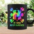 Be Kind Puzzle Tie Dye Autism Awareness Toddler Kids Coffee Mug Gifts ideas