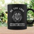Be The Lion Not The Sheep Patriotic Lions Veteran Women Gift For Mens Coffee Mug Gifts ideas