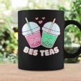 Bes Teas Cute Bestie Bubble Tea Boba Best Friends Coffee Mug Gifts ideas