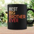 Best Big Brother Ever Sibling Vintage Distressed Big Brother Coffee Mug Gifts ideas