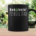 Best Bud Lovin Pitbull Dad Ever Funny Pitbull Owner Gift Coffee Mug Gifts ideas
