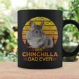 Best Chinchilla Dad Ever Cute Retro Vintage Animal Lover Coffee Mug Gifts ideas