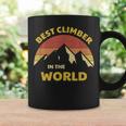 Best Climber In The World Mountaineer Mountain Climbing Coffee Mug Gifts ideas