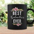 Best Godmother Ever Floral Design Family Matching Gift Coffee Mug Gifts ideas
