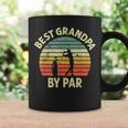 Best Grandpa By Par Golf Golfer Golfing Grandfather Design Gift For Mens Coffee Mug Gifts ideas