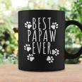 Best Papaw Dog Dad Ever Fathers Day Cute Fathers Coffee Mug Gifts ideas