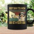 Best Shih Tzu Mom Ever Retro Vintage Coffee Mug Gifts ideas