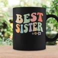 Best Sister Vintage Floral Design For Cool Sisters Coffee Mug Gifts ideas