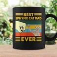 Best Sphynx Cat Dad Ever Retro Vintage Sunset Coffee Mug Gifts ideas