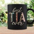 Best Tia Ever Gifts Aunt Leopard Print Mothers Day Coffee Mug Gifts ideas