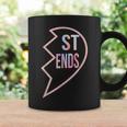 Bff 1 Heart In 2 Best Friends Matching 2Nd Part Coffee Mug Gifts ideas