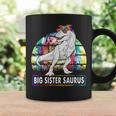 Big Sistersaurus Dinosaur Big Sister Saurus Family Matching Coffee Mug Gifts ideas