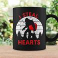 Bigfoot Sasquatch Yeti Believe I Steal Hearts Valentines Day Coffee Mug Gifts ideas