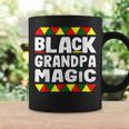 Black Grandpa Magic Black History Month Africa Pride Coffee Mug Gifts ideas