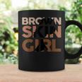 Black Melanin Queen Magic Brown Skin Girl Junenth Women Coffee Mug Gifts ideas