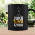 Black Queen Chess Black History Month Afro African Pride Coffee Mug Gifts ideas