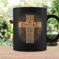 Blessed Dad Lion Christian Cross Fathers Day Papa Husband Coffee Mug Gifts ideas