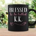 Blessed To Be Called Kk Cute Cool Coffee Mug Gifts ideas