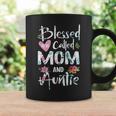 Blessed To Be Called Mom And Auntie Flower Gifts Coffee Mug Gifts ideas