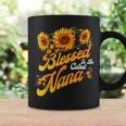 Blessed To Be Called Nana Sunflower Proud Mom Mothers Day Coffee Mug Gifts ideas