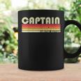 Captain Funny Job Title Profession Birthday Worker Idea Coffee Mug Gifts ideas