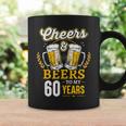 Cheers And Beers To My 60 Years 60Th Birthday Gifts Coffee Mug Gifts ideas