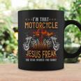 Christian Biker Im That Motorcycle Riding Jesus Freak Faith Coffee Mug Gifts ideas