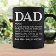 Christian Dad Definition Fathers Day Funny Dad Gift Coffee Mug Gifts ideas