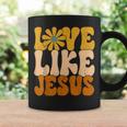 Christian Retro Love Like Jesus Religious Faith God 70S Coffee Mug Gifts ideas
