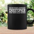 Christopher Lustiges Vorname Namen Spruch Christopher Tassen Geschenkideen