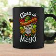 Cinco De Mayo Skull Sombrero Mexican Men Women Funny Gift Coffee Mug Gifts ideas