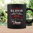 Clovis Blood Runs Through My Veins Coffee Mug Gifts ideas