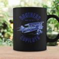 Copilots Brothers Aviation Dad Vintage Plane Coffee Mug Gifts ideas