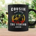 Cousin Man Myth Fishing Legend Funny Fathers Day Gift Coffee Mug Gifts ideas