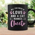 Cute Cat Named Funny Quote Cheeto Cats Owner Coffee Mug Gifts ideas
