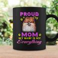 Cute Dogs Proud Dog Pomeranian Mom Coffee Mug Gifts ideas